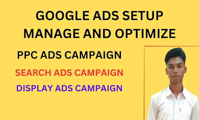 Bestseller - setup and manage google ads ppc ads campaign specialist