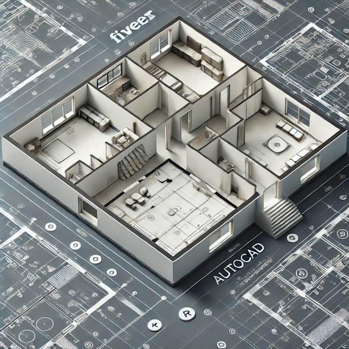 Bestseller - create professional autocad 2d floor plans with detailed dimensions