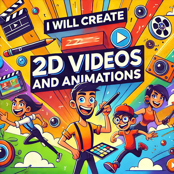 Gig Preview - Do 2d animations explainer videos for business