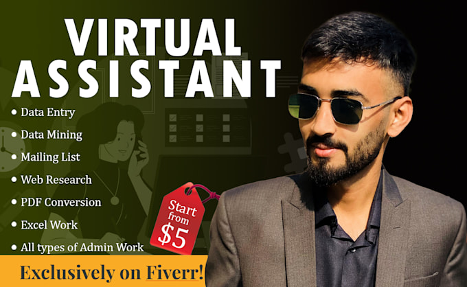 Gig Preview - Be your expert virtual assistant