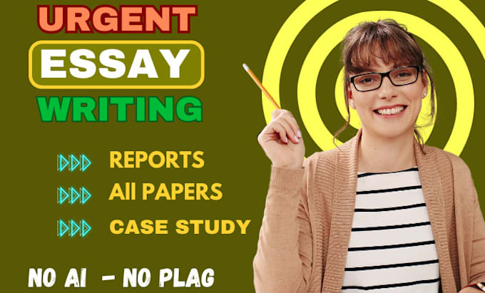 Gig Preview - Write essay, research and summary writing, apa paper and case study analysis