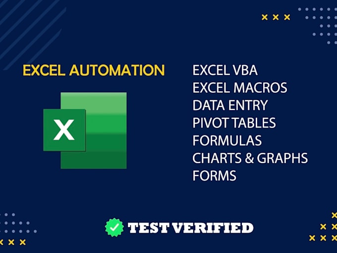 Gig Preview - Automate your excel workflow, macro, vba, formula, function