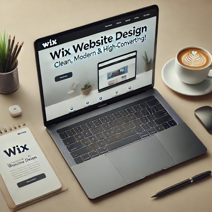 Gig Preview - Design or redesign your wix website, custom responsive SEO