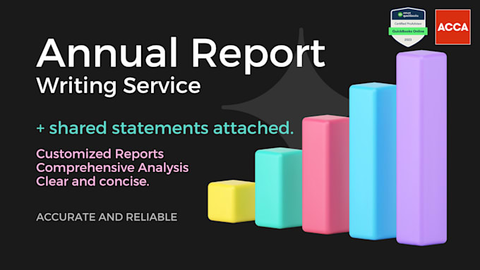 Gig Preview - Write annual financial report