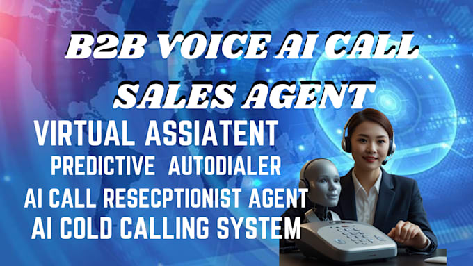 Gig Preview - B2b ai sales pipeline voice call center ivr multimodal crm xai llama model volp