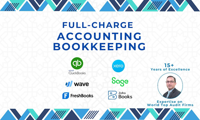 Gig Preview - Streamline your bookkeeping using quickbooks xero wave sage freshbooks zohobooks