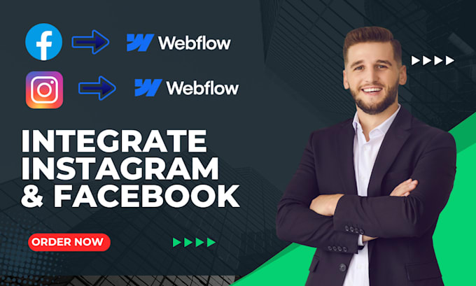 Gig Preview - Integrate instagram and facebook into your webflow website