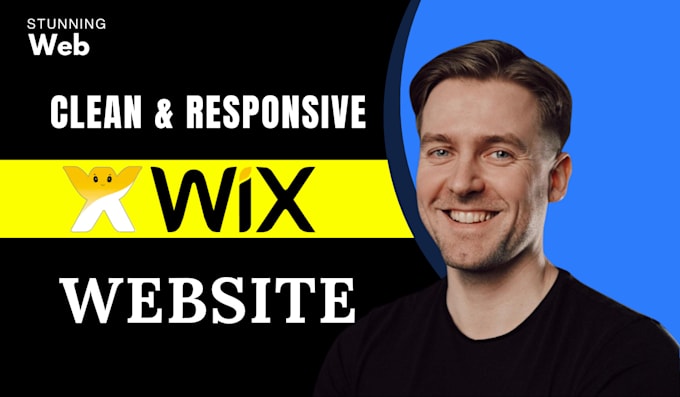 Gig Preview - Design or redesign custom wix business or wix booking website with SEO