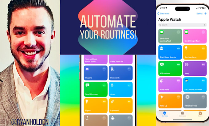 Gig Preview - Automate your daily routines with seamless apple shortcuts