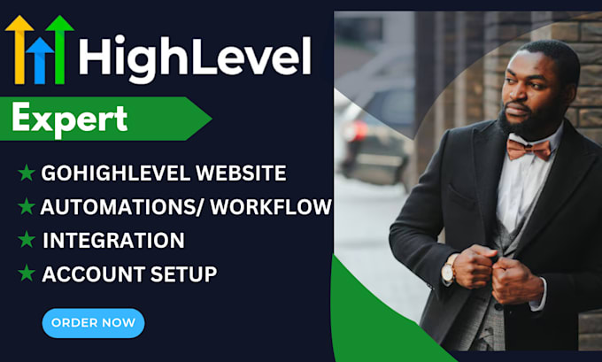 Gig Preview - Do gohighlevel website gohighlevel sales funnel expert, kajabi expert