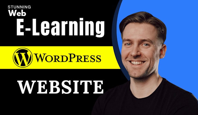 Gig Preview - Develop custom wordpress lms elearning website with learndash or membership site