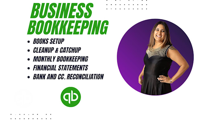 Gig Preview - Do quickbooks bookkeeping and bank reconciliation for US and canada