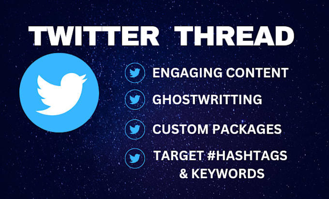 Gig Preview - Write engaging twitter threads that hook, educate  and convert