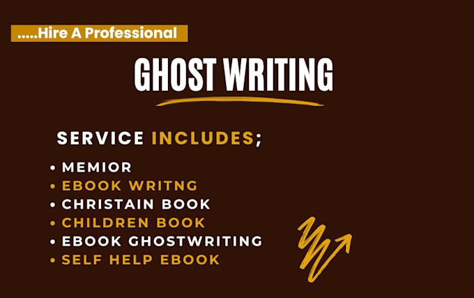 Gig Preview - Ghostwrite christian ebook book ghostwriter help children book memoir fiction