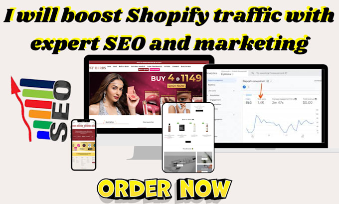 Bestseller - boost shopify traffic with expert SEO and marketing