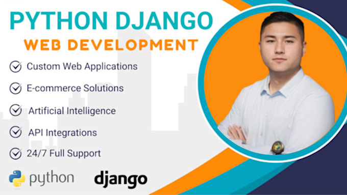 Bestseller - develop python django flask web application dynamic python apps and scripts