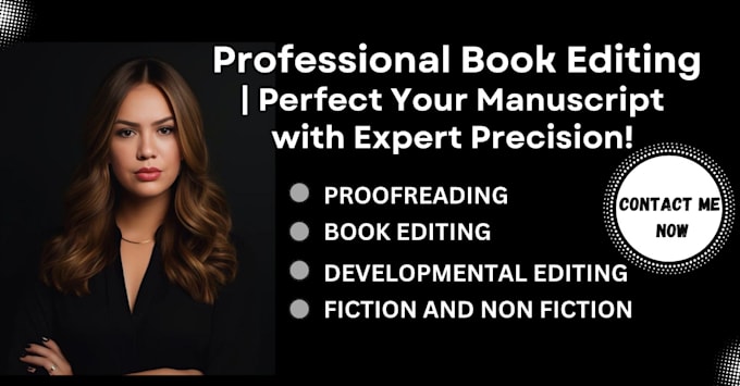 Gig Preview - Serve as your expert proofreader, book editor and critique for your book