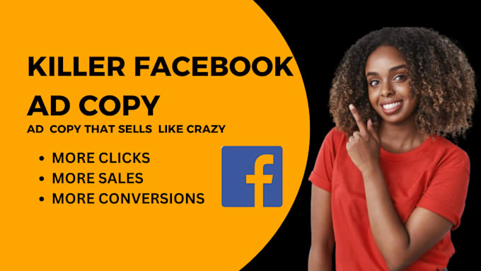 Gig Preview - Create the perfect ad copy for your facebook ad, google ads and social media ads