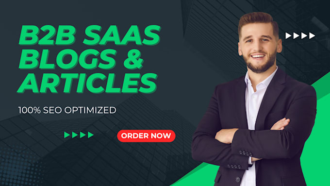 Gig Preview - Write a SEO optimized article for your saas