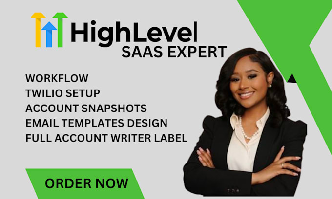 Gig Preview - Setup gohighlevel CRM saas membership site and a2p10dlc registration