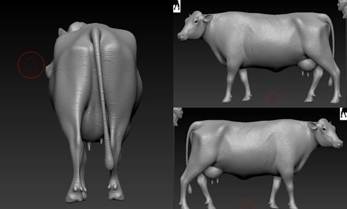 Gig Preview - Sculpt 3d animal and creatures, 3d pet in blender for 3d printing