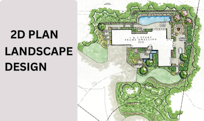 Gig Preview - Draw landscape design sections, elevation, detailed drawings