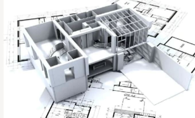 Gig Preview - Design your dream architecture project from 2d drafting to 3d rendering