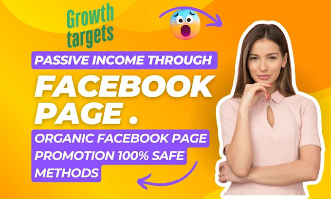 Gig Preview - Promote and grow organically your facebook page promotion