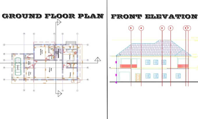 Bestseller - do professional 2d autocad drafting for museum,house design floor plan,architect