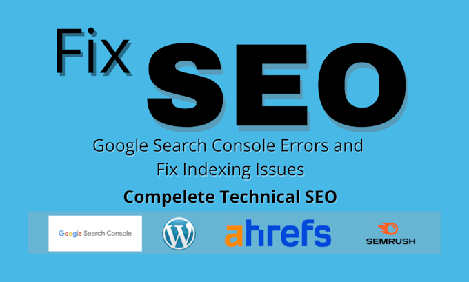 Gig Preview - Fix google search console errors, shopify indexing issues