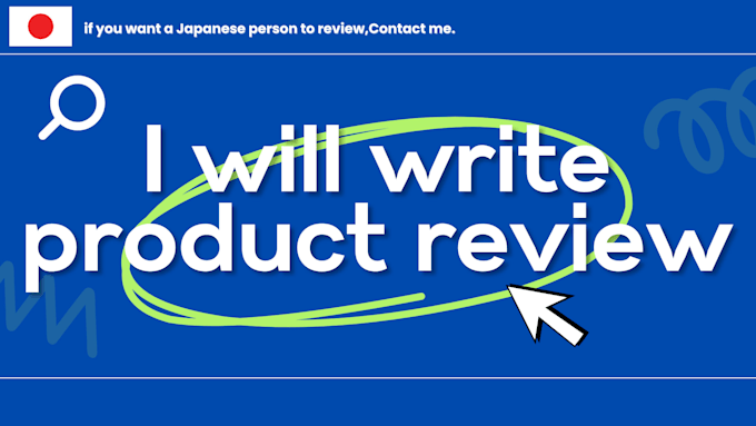 Gig Preview - Be your product review writer