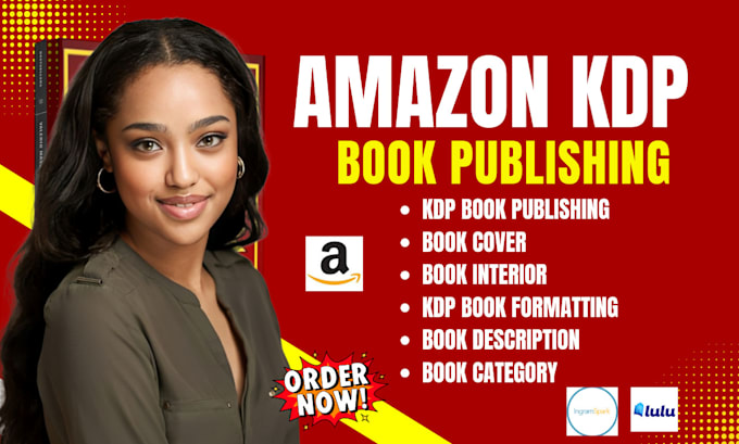 Gig Preview - Professionally publish your book to amazon KDP, book publishing