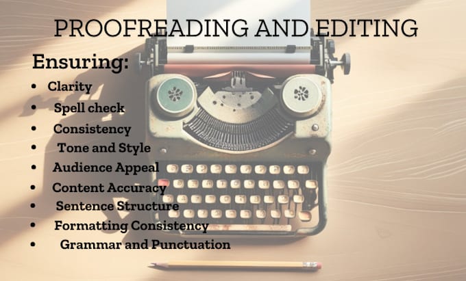 Gig Preview - Proofread and copyedit your book, manuscripts and  ebook