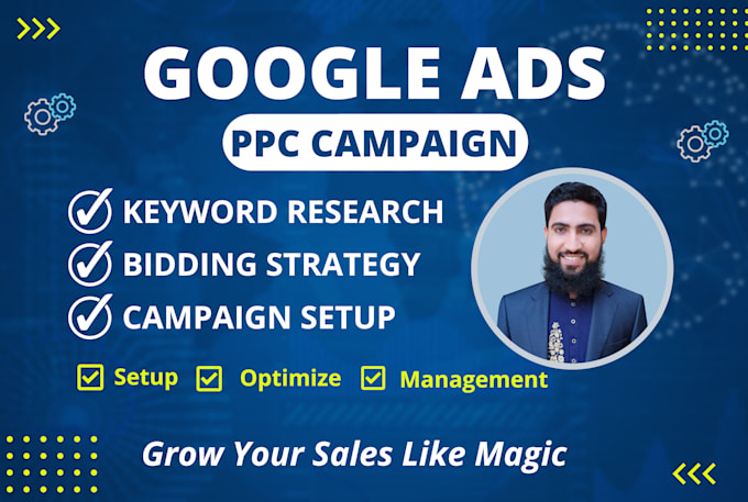 Bestseller - do setup rewarding google search ads PPC adwords campaign