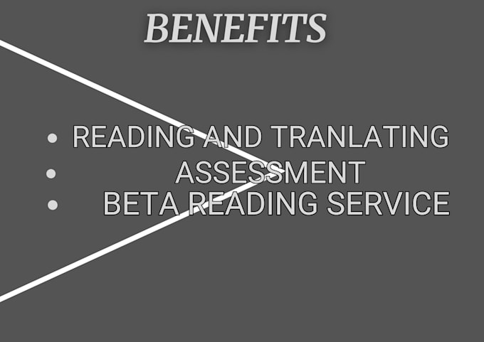 Bestseller - a service of beta reading