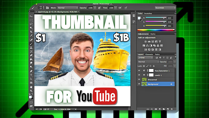 Bestseller - make clickable and viral youtube thumbnail design