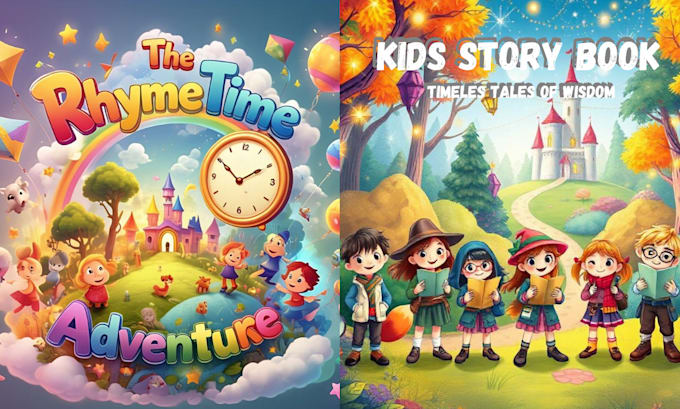 Gig Preview - Create children story book for amazon KDP