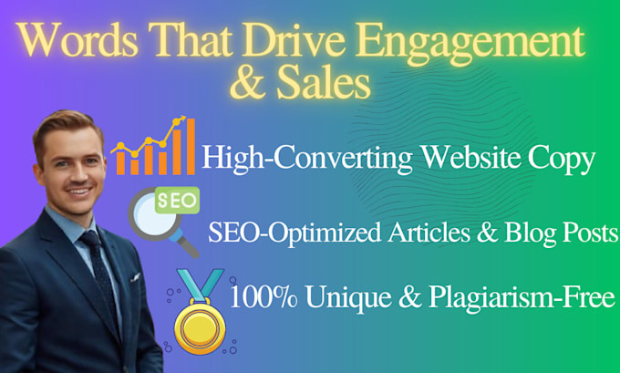 Bestseller - write SEO website content and copy writing that converts