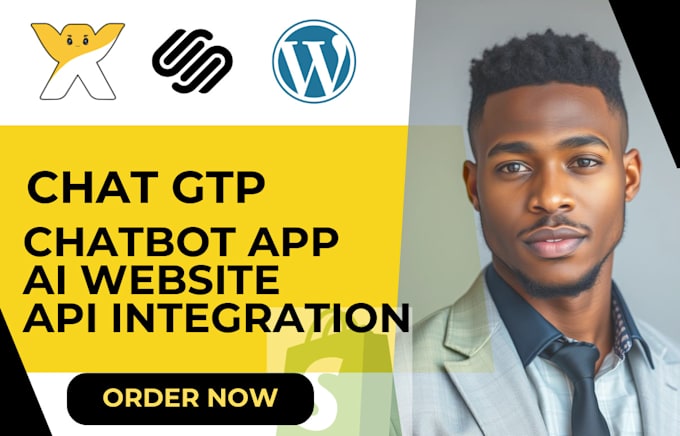 Gig Preview - Integrate chat gpt api to wordpress website ai website chatbots saas ai chatbot