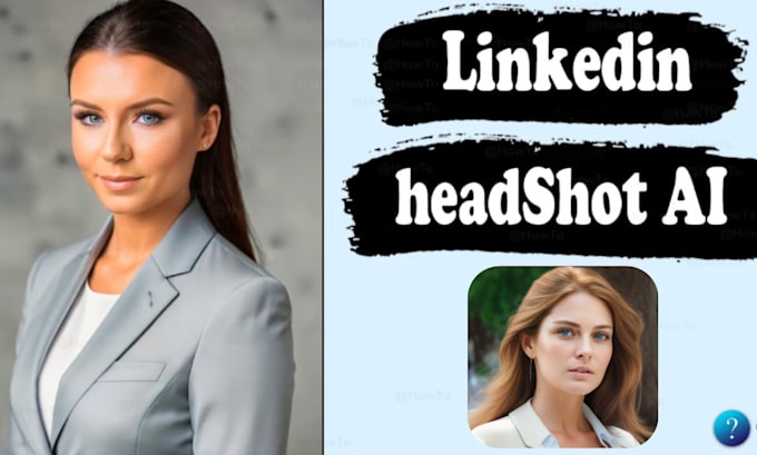 Bestseller - generate ai headshot and portrait for your professional social media profile