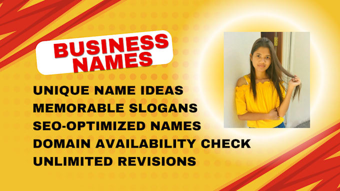 Gig Preview - Create catchy business name slogan ideas for your business