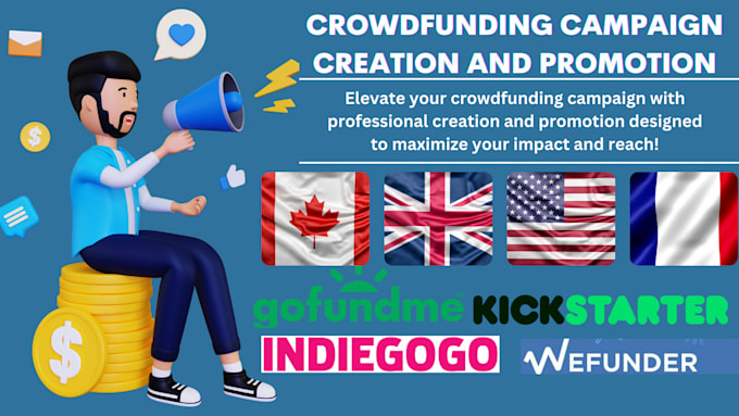 Gig Preview - Create and promote your crowdfunding campaign