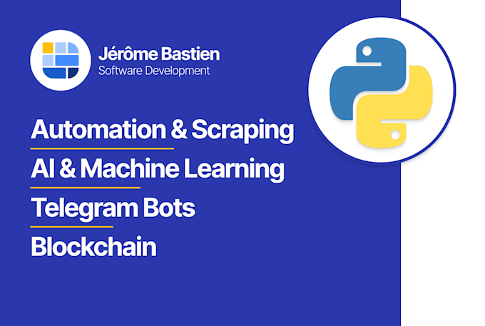 Gig Preview - Develop your python automation or bot