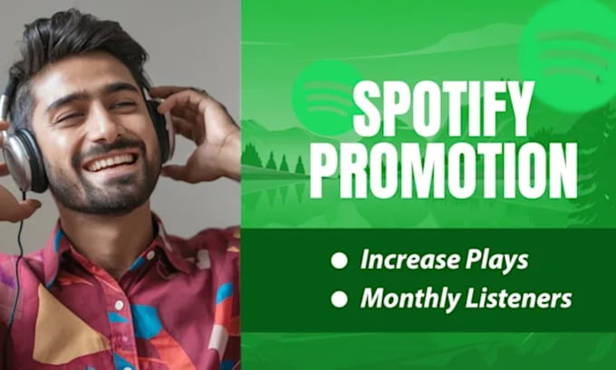 Gig Preview - Do spotify album promotion, spotify music track promotion