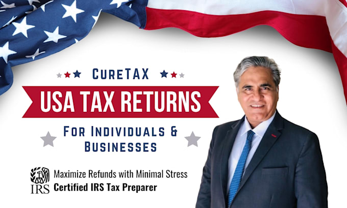 Bestseller - file US tax return 1040 1120 1065 including irs compliance