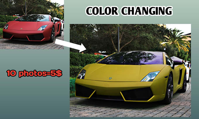 Bestseller - change color of your photos,object by using photoshop