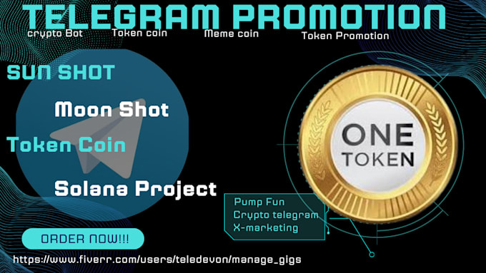 Gig Preview - Boost dex price crypto meme coin on solana nft, promos on twitter and telegram