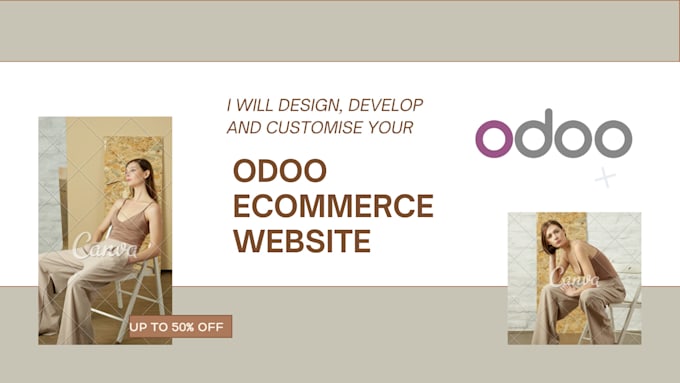 Gig Preview - Design, develop, and customize your odoo ecommerce website