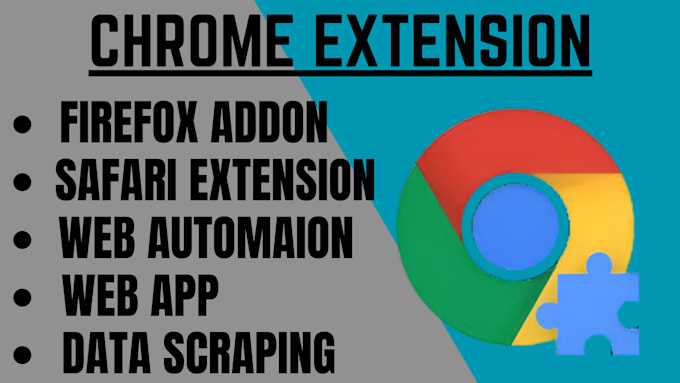 Gig Preview - Develop chrome browser extension for automation on web app