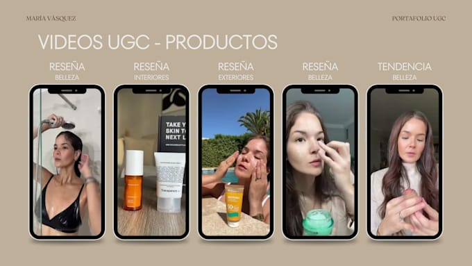 Bestseller - create a video ugc for tiktok or reels in spanish